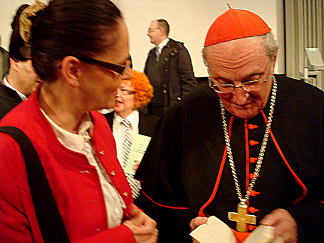 Bernadette Jansing im Gespräch mit Joachim Kardinal Meisner