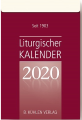 Liturgischer Kalender 2020 Cover